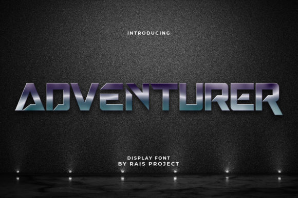 Adventurer Font: A Bold Display Typeface for Modern Campaigns