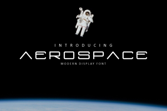 Aerospace Font for Business Branding