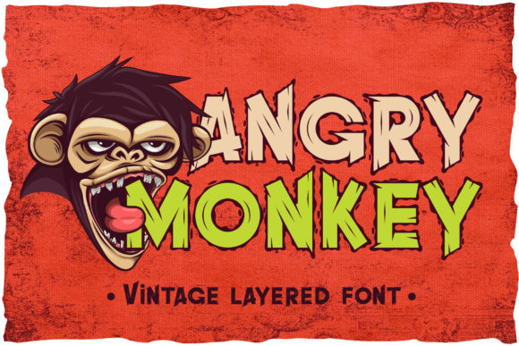 Angry Monkey Font for Stronger Campaign Visuals