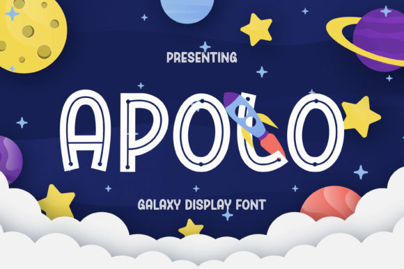 Apolo Font: A Playful Display Typeface for Creative Branding