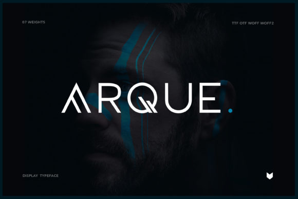 Arque: A Modern Display Font for Memorable Brand Content