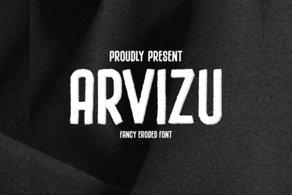 Arvizu Font: Grungy Elegance for Makers