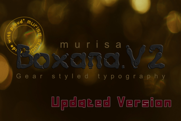 Boxana Font Review: A Bold Display Typeface for Creative Projects