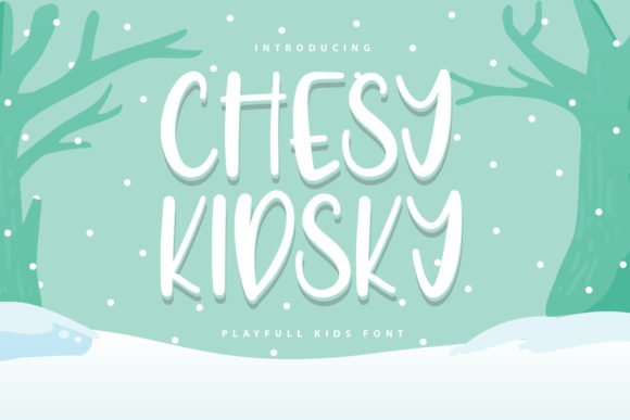 Chesy Kidsky Font for Creative Campaigns