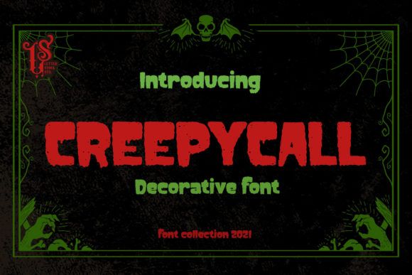 Creepycall Font Adds Handmade Charm to Craft Projects