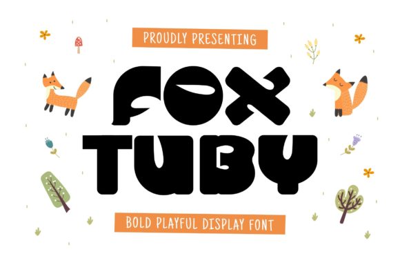 Fox Tuby Font for Bold Campaign Headlines and Playful Branding