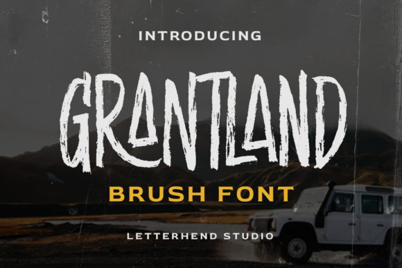 Grantland Font: A Bold Display Typeface for Business Branding