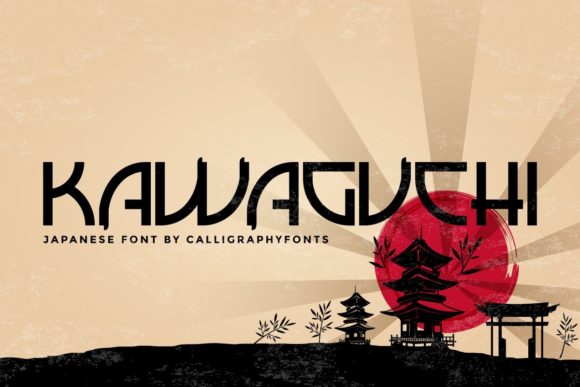 Kawaguchi Display Font for Crafters and Creative Sellers