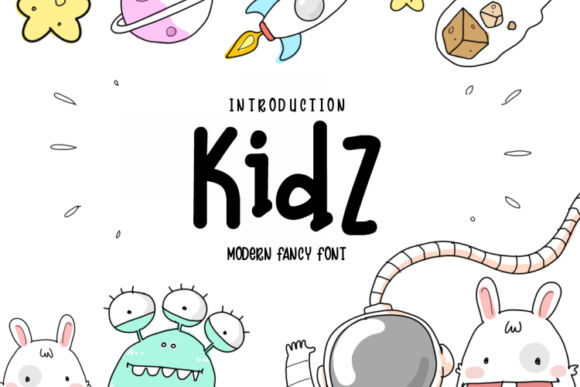 Kidz Font: Fun & Modern Design