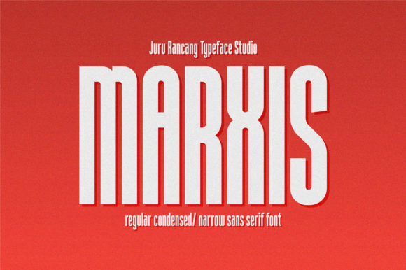Marxis Display Font: A Bold Typeface for Digital Branding