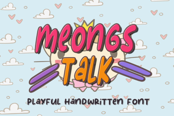 Meongs Talk Display Font for Memorable Brand Content