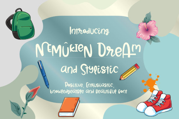 Nemukien Dream Font for Bold Campaigns