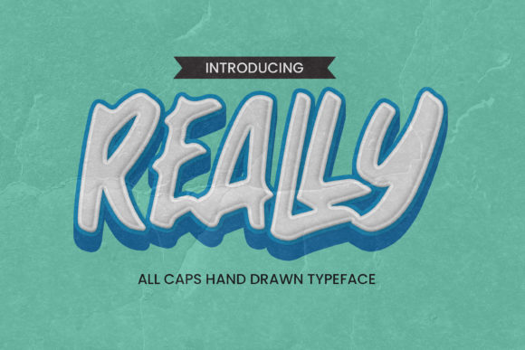 Really Font: A Bold Display Typeface for Branding and Marketing