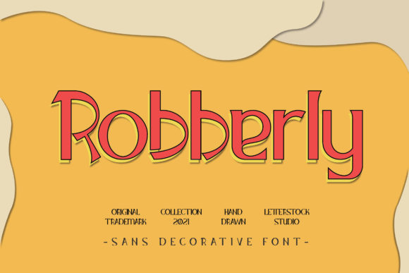 Robberly: A Cool Font for Creative Businesses