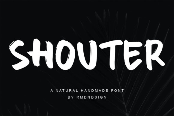 Shouter Font: A Bold Display Typeface for Eye-Catching Campaigns