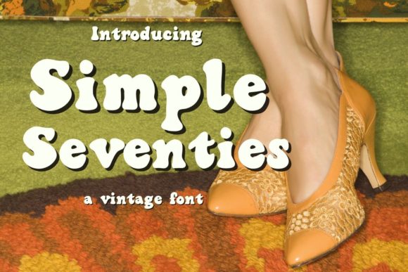 Simple Seventies Font Review for Bold Branding Projects