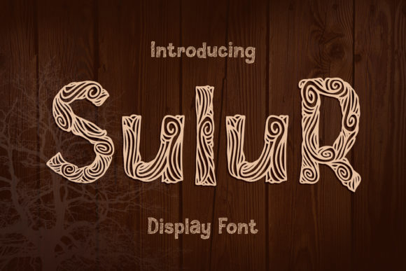Sulur: A Display Font for Editorial Design with Flair