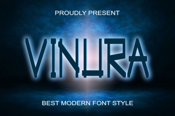Vinura Display Font for Creative Makers