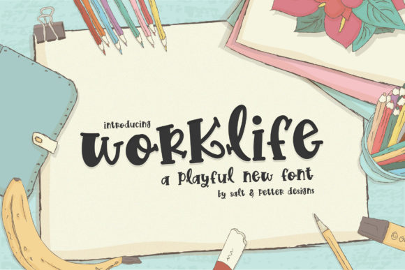 Worklife Font Adds Charm to Branding Projects