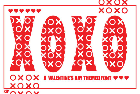 Xoxo Font: A Cute Display Typeface for Business Branding