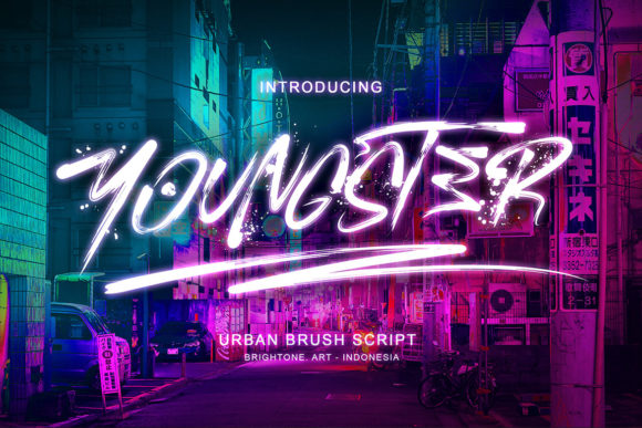 Youngster Font: A Bold Choice for Creative Branding Projects